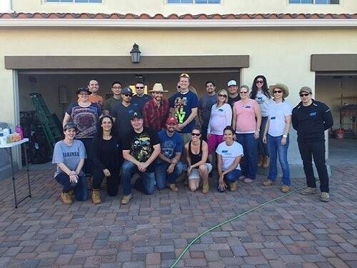 Featured image for post Tevora Employees Help Build Home