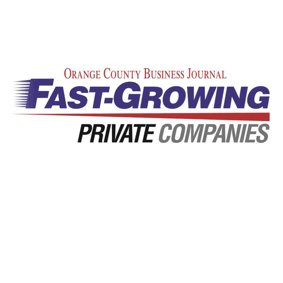 Orange County Business Journal Fastest Growing Private Companies logo