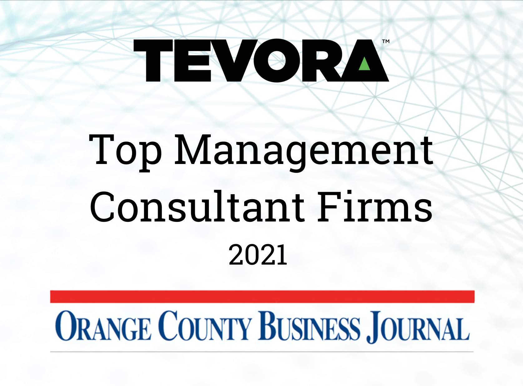 Tevora Names Top Mgmt Consultant